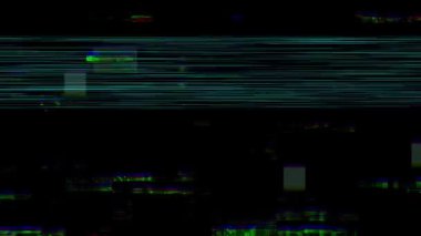 VHS gerçek arızalar gürültü ve objeler, eski bir kasetin arızaları, siyah ekran