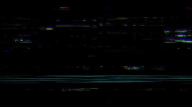 VHS gerçek arızalar gürültü ve objeler, eski bir kasetin arızaları, siyah ekran