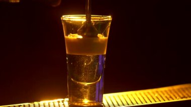 Barmen kokteyl yapmak