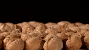 Ceviz, siyah, rotasyon üzerinde bir sürü