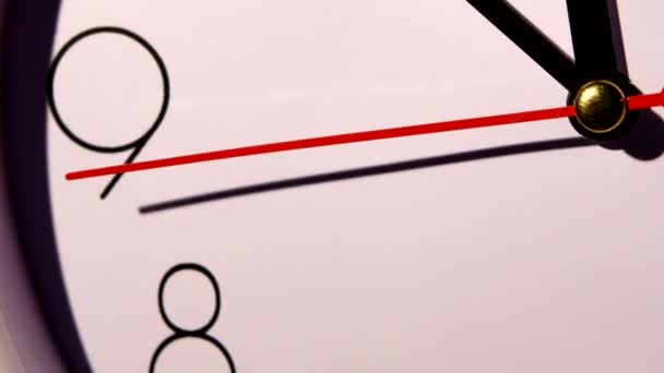 Photo de l'horloge montrant plusieurs minutes à midi. gros plan 