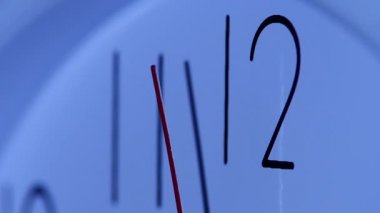 bir office saatinde kapatın. ağır çekim