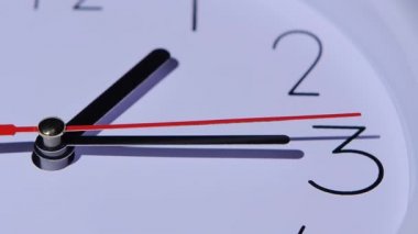 Yakın çekim office saat, saat, ağır çekim arama