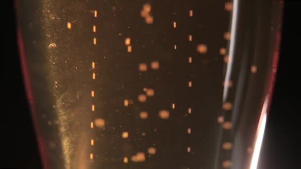 Tasse à bière avec mousse sur fond noir 