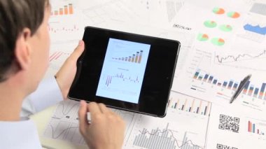 Veri Çözümleme ve bir iş projesi geliştirme iş adamları Pazar.