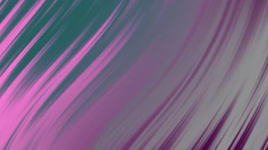 Dinamik soyut animasyon arka plan. Mor ve yeşil tonlarıyla köşegen hareket bulanıklığı. Fayans, türbülans, yer değiştirme, leke, çarpıtma, döndürme.