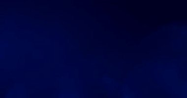 Esrarengiz bir soyut kompozisyon koyu mavi arka plan, sakin bir atmosfer yaratıyor..