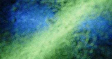 Yumuşak, bulanık bir desen içinde mavi ve yeşil renklerin karışımından oluşan soyut bir arkaplan, sakinlik ve yaratıcılık hissi uyandırıyor..