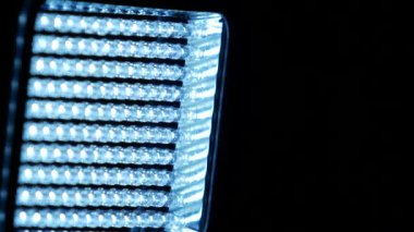 Video parlak aydınlatma Led, siyah yan görünüm