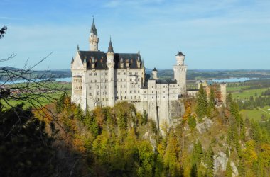Germany castle Schloss Neuschwanstein clipart