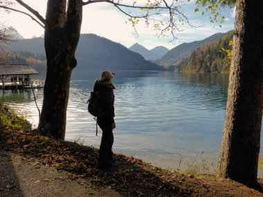 Güzellik göl Alpleri'nde