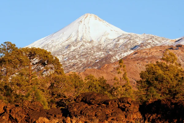 Vulcão teide ilha canária — Fotografia de Stock