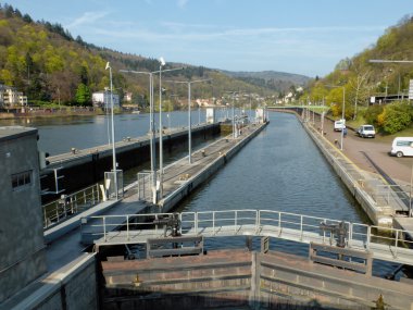 Heidelberg - tekne savak Neckar tarihinde
