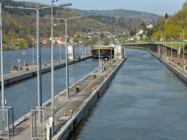 Heidelberg - tekne savak Neckar tarihinde
