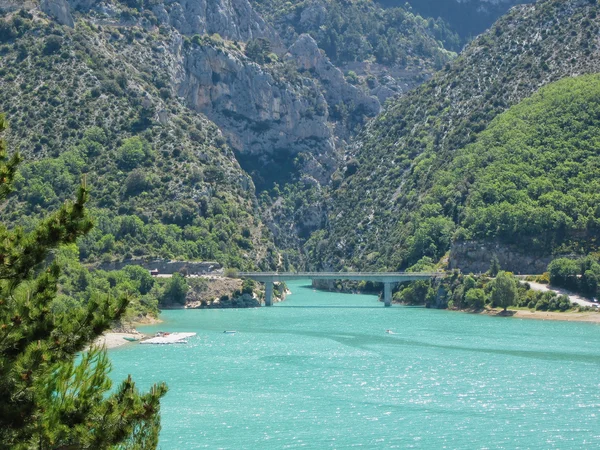 França provence - beleza verdon river — Fotografia de Stock