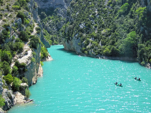 França provence - beleza verdon river — Fotografia de Stock