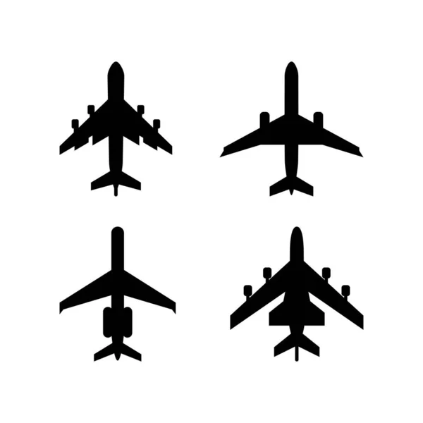 Піктограма Літака Білому Тлі Ілюстрація Білому Ізольованому Фоні — стокове фото