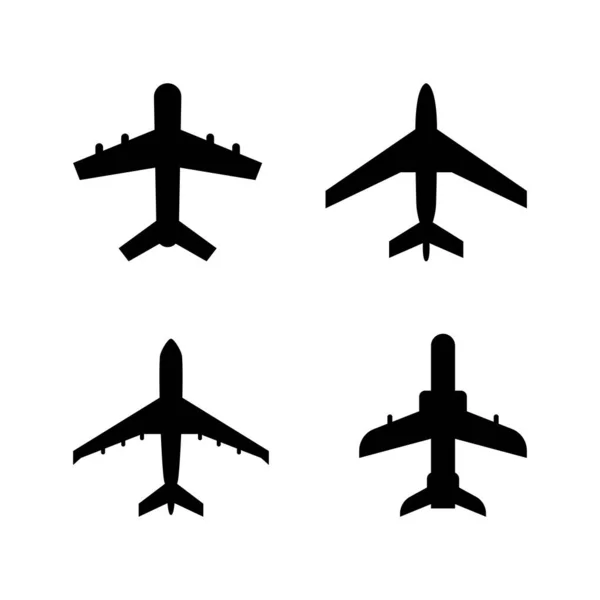 Airplane Icon White Background Illustration White Isolated Background — Stock Photo, Image