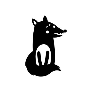 Gri kurt. Çizgi film, kurt grisi karakterin doğası..