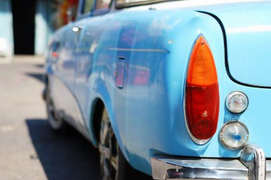 Arka ışık bir araba Il