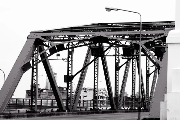 Struttura in metallo di dettaglio ponte — Foto Stock