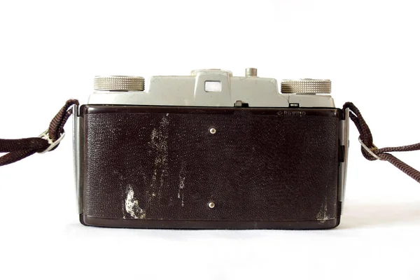 Close Old Vintage Film Camera Back — Stock Photo, Image