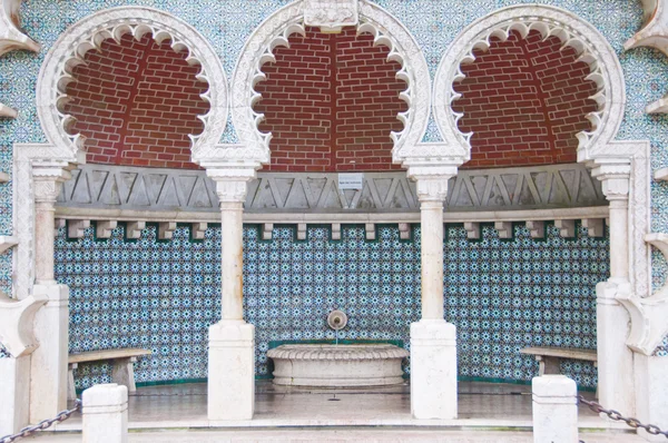 Fuente en Sintra Portugal — Foto de Stock