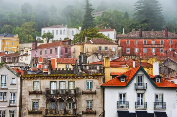 Blick auf Häuser in der Stadt Sintra — Stockfoto