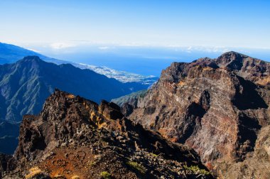 Rocky Dağları ve deniz şaşırtıcı manzarasının