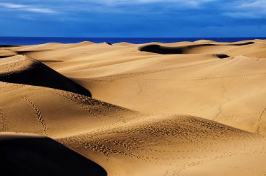 Maspalomas dunes içinde gran canaria