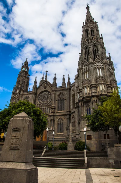 Arucas Cathedral, Grand Canary — Stock Photo, Image