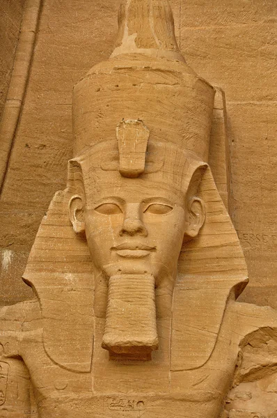 Blick auf berühmte Abu Simbel in Ägypten — Stockfoto