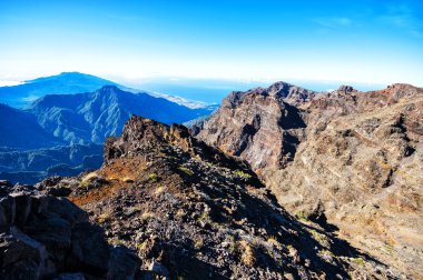 Rocky Dağları ve deniz şaşırtıcı manzarasının