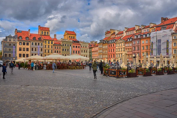 Poland Warsaw September 2019 Views City Poland Its Streets Its — Stock Photo, Image