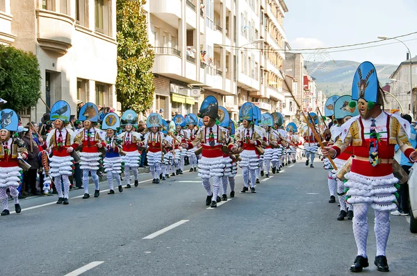 Karnaval yağmuruna İspanya