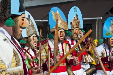 Karnaval yağmuruna İspanya