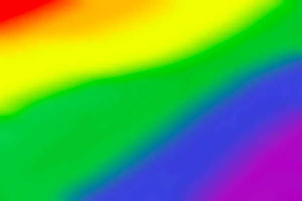 彩虹旗的模糊背景 全球Lgbtqai骄傲月的概念 — 图库照片