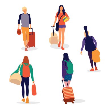 Tatil ve macera dünya vektörüne seyahat