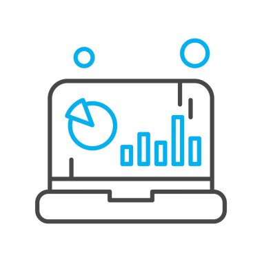 Vektör Analiz Simgesi illüstrasyonu