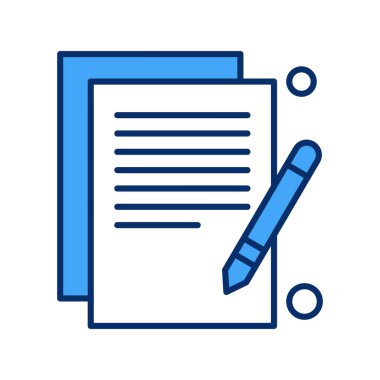  Vektör belgesi Simge illüstrasyonu