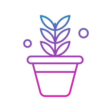 Vektör Çiçeği Simgesi illüstrasyonu