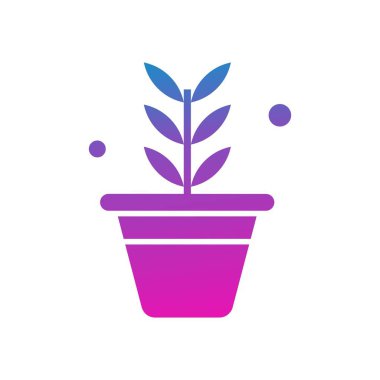 Vektör Çiçeği Simgesi illüstrasyonu