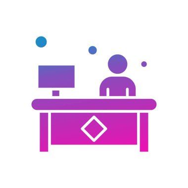 Vektör Avatar Simgesi illüstrasyonu