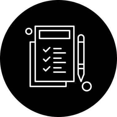 Vektör belgesi Simge illüstrasyonu