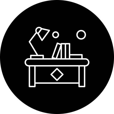 Vektör işyeri simgesi illüstrasyonu