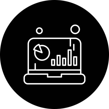 Vektör Analiz Simgesi illüstrasyonu