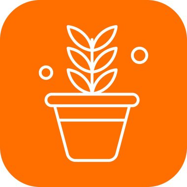 Vektör Çiçeği Simgesi illüstrasyonu