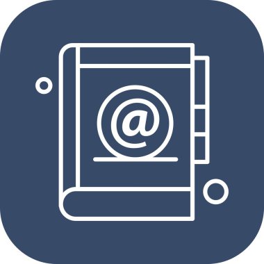  Vektör Defteri Simgesi illüstrasyonu