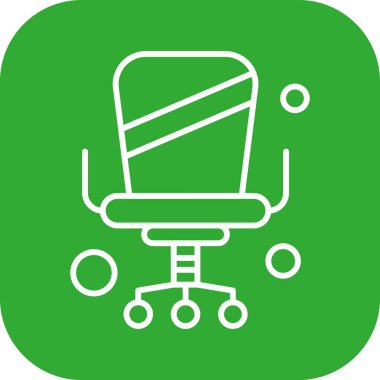 Vektör Koltuğu Simgesi illüstrasyonu