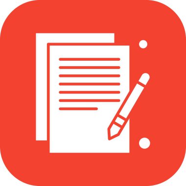  Vektör belgesi Simge illüstrasyonu